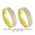 CBP54R - Alianças de ouro 18k amarelo e branco, para noivado, casamento e bodas. - comprar online