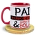 Caneca Pai Rubro-Negro Show de Bola - comprar online