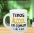 Caneca Temos Álcool em Comum | Vidro