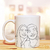 Caneca Lineart Casal