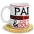 Caneca Pai Rubro-Negro Show de Bola - loja online