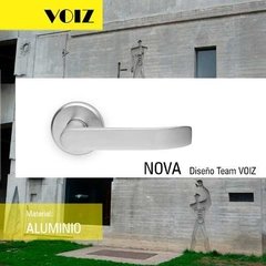 Manija Doble Balancin Nova Con Bocallaves - Aluminio-juego - comprar online