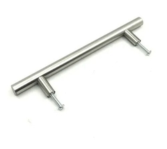 Barral cilindrico diam 38mm Acero inox c/tornillos y tapas - comprar online