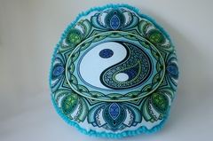 Almohadón - Mandala Yin Yang