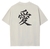 CAMISETA OVERSIZED ONE FINIT - GAARA JAPAN - OFF WHITE