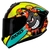 Capacete Axxis Draken Bomb Gloss Preto Amarelo (OUTLET)