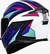 Capacete Axxis Eagle Power Gloss Branco Roxo Tifany - comprar online