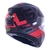 Capacete LS2 FF397 Vector Frequency Vermelho na internet