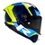 Capacete LS2 FF805 Thunder Carbon Racing 1 Azul - loja online
