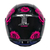 Capacete Axxis Eagle Flowers New Preto Rosa Brilho (OUTLET) na internet