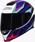 Capacete Axxis Eagle Power Gloss Branco Roxo Tifany - comprar online