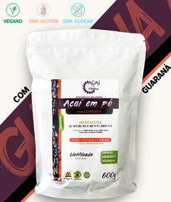 Açaí em Pó com Guaraná - 600g