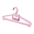 PERCHA INFANTIL PACK x3 ROSA