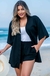 Kimono Saída de Praia Preto - comprar online