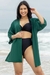 Kimono Saída de Praia Verde - mimossecretos