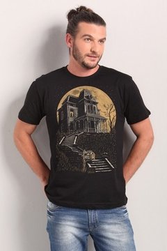 Camiseta Masculina Preta Bates Motel - comprar online