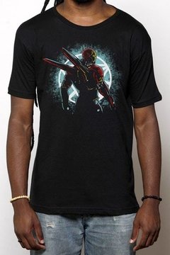 Camiseta Masculina Armadura Homem de Ferro