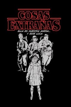 Camiseta Feminina Chaves Cosas Extrañas - comprar online