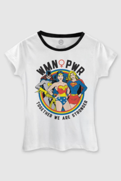 Camiseta Feminina DC Comics WMN PWR - comprar online