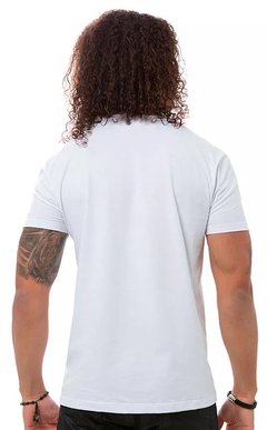 Camiseta Masculina Branca Foo`s Rock Machine Foo Fighters na internet