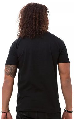 Camiseta Masculina Preta Seattle 91 na internet