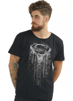 Camiseta Masculina Superman Melting - comprar online
