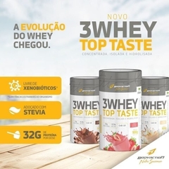 3 WHEY TOP TASTE (900G) BODY ACTION - Cabral Suplementos