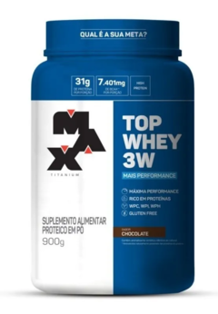 TOP WHEY 3W (900G) MAX TITANIUM - comprar online