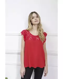 Blusa BLAIR ENCAJE - fabricantes y mayoristas de indumentaria femenina en Flores CABA | MODA EMMAO 