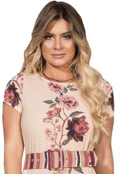 Vestido Fascíniu's Samila - Salmão - comprar online