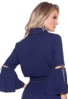 Conjunto Fascíniu's Catarina Azul - Solo Moda Evangélica