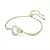 5636964 Pulsera Swarovski Lovely Corazón Blanca con Baño tono oro - comprar online