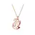 5650067 Collar Swarovski Iconic Swan verde baño oro rosa en internet