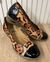 Balerinas cuero animal print