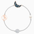 5490934 Swarovski Pulsera Remix Collection Moon Strand 18cm