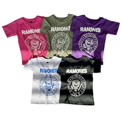 Remera Manga Corta Ramones