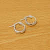 Argollas de Acero Blanco AAA17-AAA18-AAA73-AAA74 - comprar online