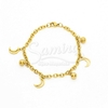 Pulsera Acero dorado NB1723