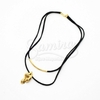 Choker con dije acero dorado NC1371