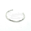 Pulsera Esclava de Acero Blanco NE246