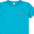 CAMISETA INFANTIL MENINO PREMIUM COM BORDADO - AZUL CEU - Manulele Roupa Infantil