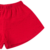 LASIE TRABALHADA VERMELHO CONJUNTO INFANTIL MENINA NATAL CROPPED COM BOTÕES + SHORTS GODÊ TAMANHO 1 AO 3 - Manulele Roupa Infantil