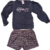 CONJUNTO BALLET BLUSA MANGA BUBBLES+ SHORTS SAIA JACQUARD - PRETO