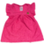 LASIE PINK VESTIDO FEMININO BEBÊ ELEGANTE NATAL ANO NOVO COM FORRO E TAPA FRALDA - Manulele Roupa Infantil