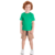 CAMISETA INFANTIL MENINO PREMIUM COM BORDADO - VERDE