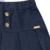 CONJUNTO BODY INFANTIL FEMININO REGATA + SAIA JEANS COM COTTON COLLEGE DE PREGAS - Manulele Roupa Infantil