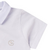 CAMISA POLO INFANTIL MASCULINA PREMIUM MALHA PIQUET COM BORDADO - BRANCO na internet