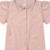 CAMISA SOCIAL FEMININA INFANTIL BRANCA OU ROSA COM GOLA E BORDADO - ROSE - Manulele Roupa Infantil