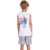 CONJUNTO MALHA BRANCO CASUAL DE VERÃO INFANTIL MENINO CAMISETA REGATA SURF + BERMUDA ECOLÓGICA - comprar online