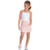 COTTON E SARJA ROSE LISO CONJUNTO INFANTIL DE MENINA BLUSA DE ALÇA FRESQUINHA + SAIA ELEGANTE